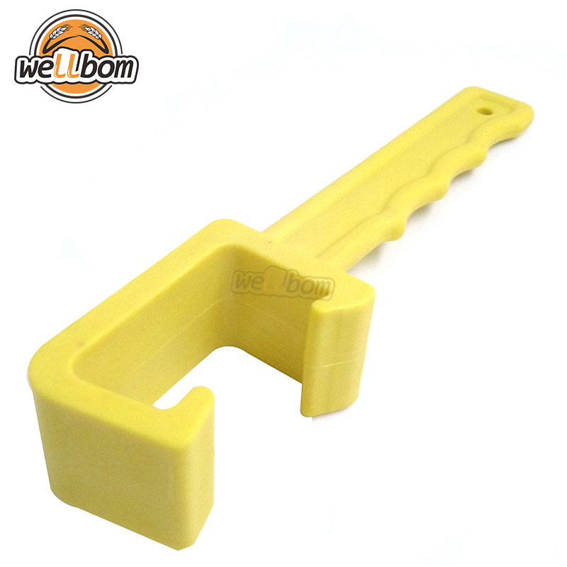 Plastic Bucket Barrel Lid Opener Tool For Homebrew Beer Fermentation yellow grey color for choose